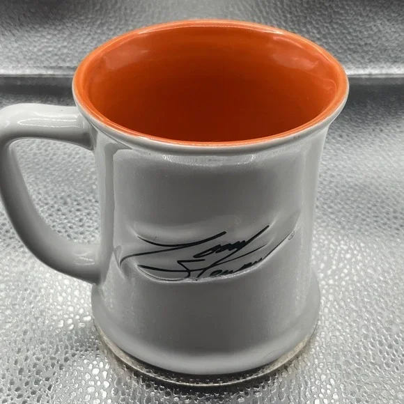 NASCAR Tony Stewart #20 Home Depot Embossed Gilded Coffee Mug - Picture 5 of 14